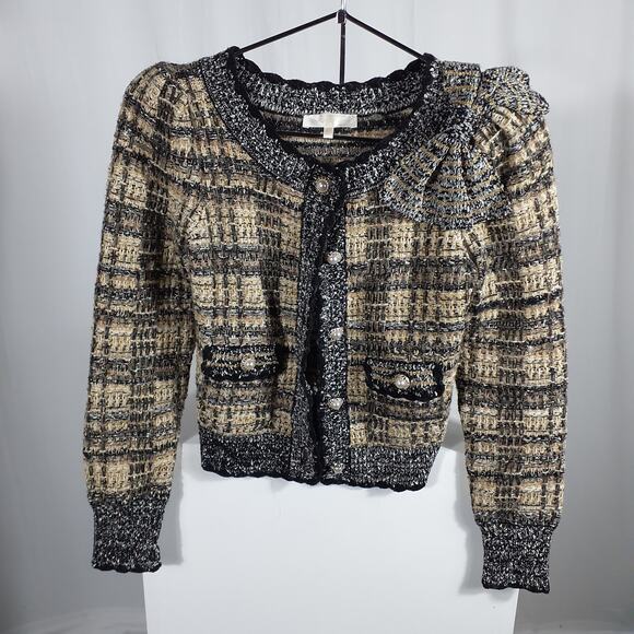 Loveshack Fancy Cardigan Size XS - Picture 2 of 5